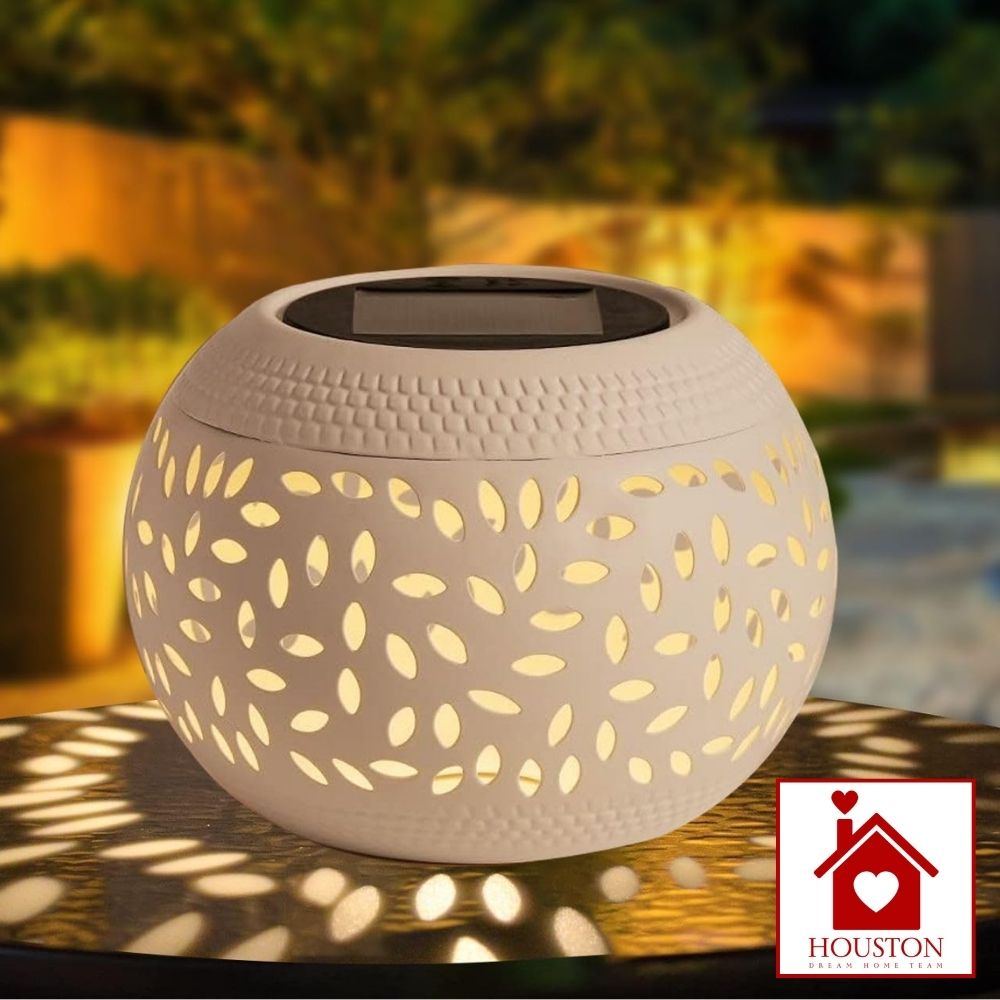 Solar Table Lantern - Houston Dream Home Team